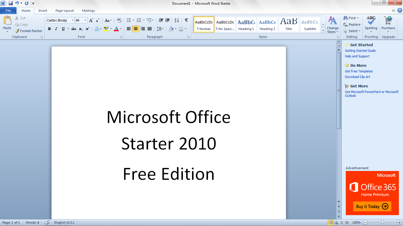 Download Full Version of Microsoft Office 2010 Starter Edition Fre…