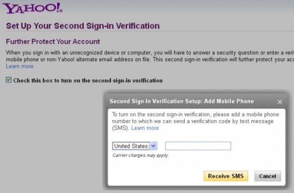 Secure Yahoo Account